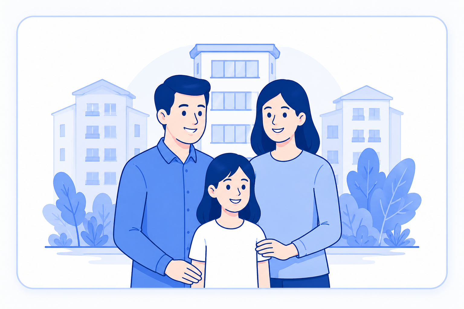 Resident login illustration